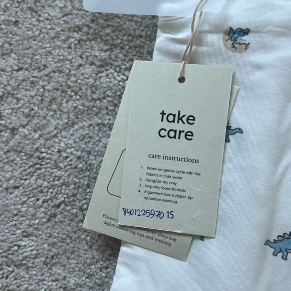 BNWT KYTE Baby Sleep Sack 1.0 TOG Size Medium in “Jurassic” - Picture 6 of 6